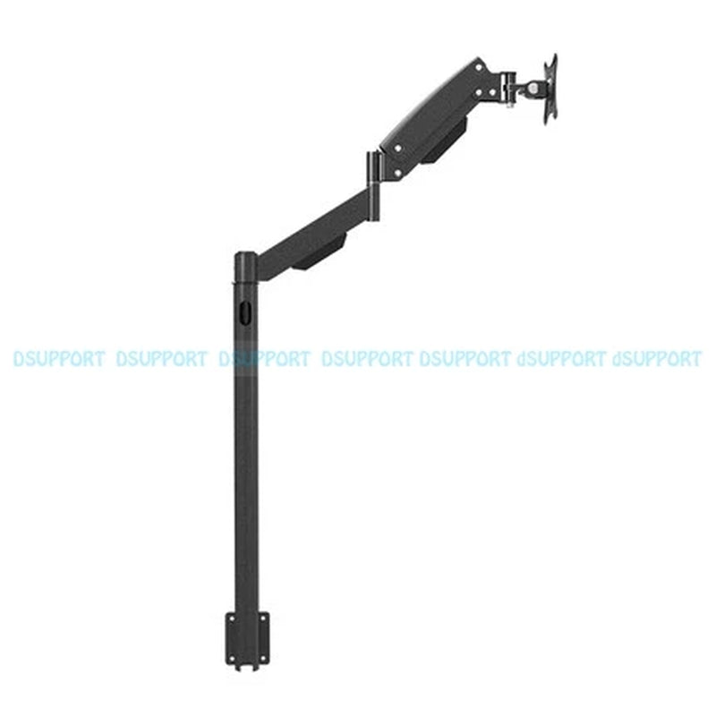 Heavy Duty 13"-27" LCD Monitor Floor Stand / Sofa Side Fixed TV Mount Computer Monitor Holder Arm LD216